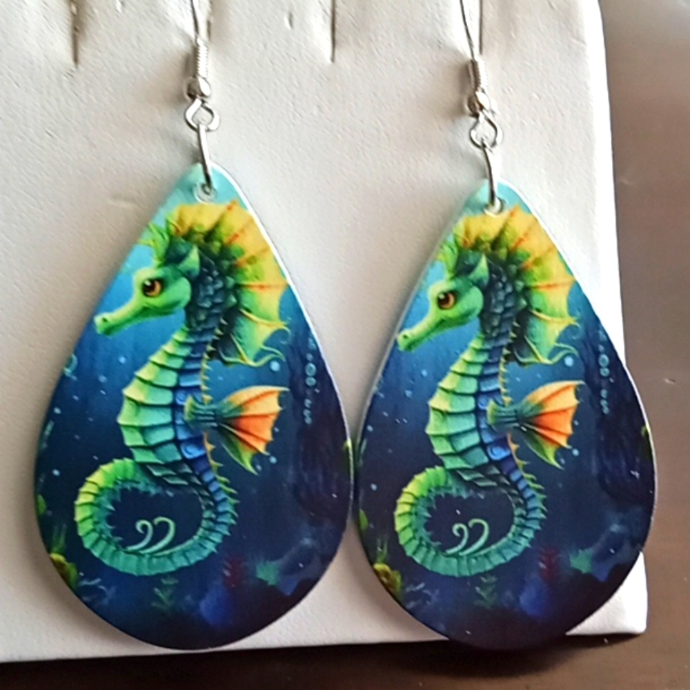 New Seahorse Earrings